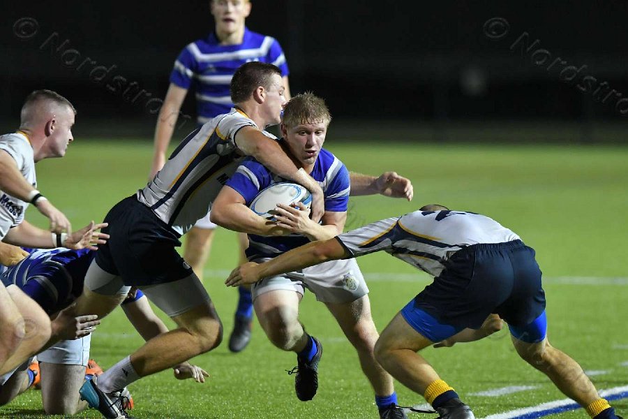 Wheaton Men\'s Rugby vs Mass Maritime.  Photo by Keith Nordstrom